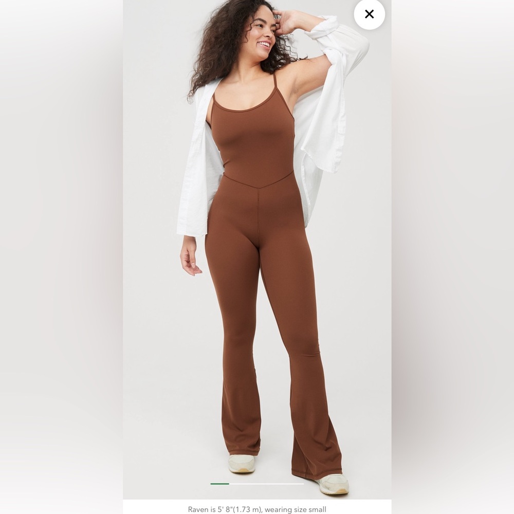 New Offline by Aerie Real Me Extra Flare Jumpsiut